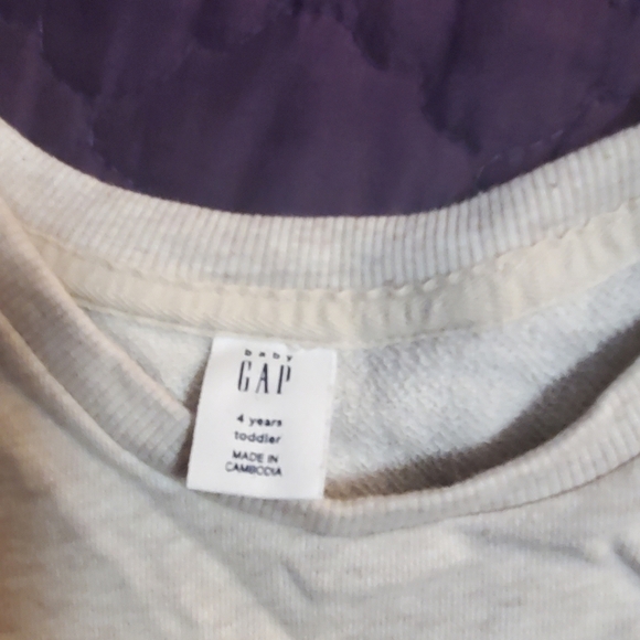 GAP Kids Cream Toddler Shirt - Picture 3 of 3